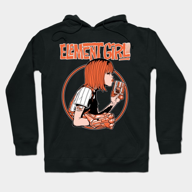 Element Girl Hoodie by boltfromtheblue